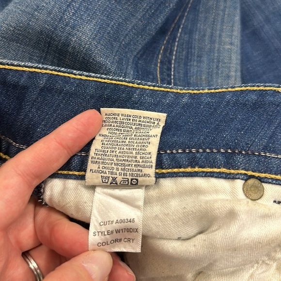 🇬🇧 HUDSON Low Rise Bootcut Flare Jeans Vintage - Picture 8 of 11